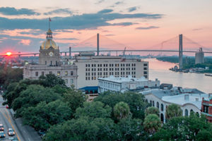 City of Savannah Image of Skyline