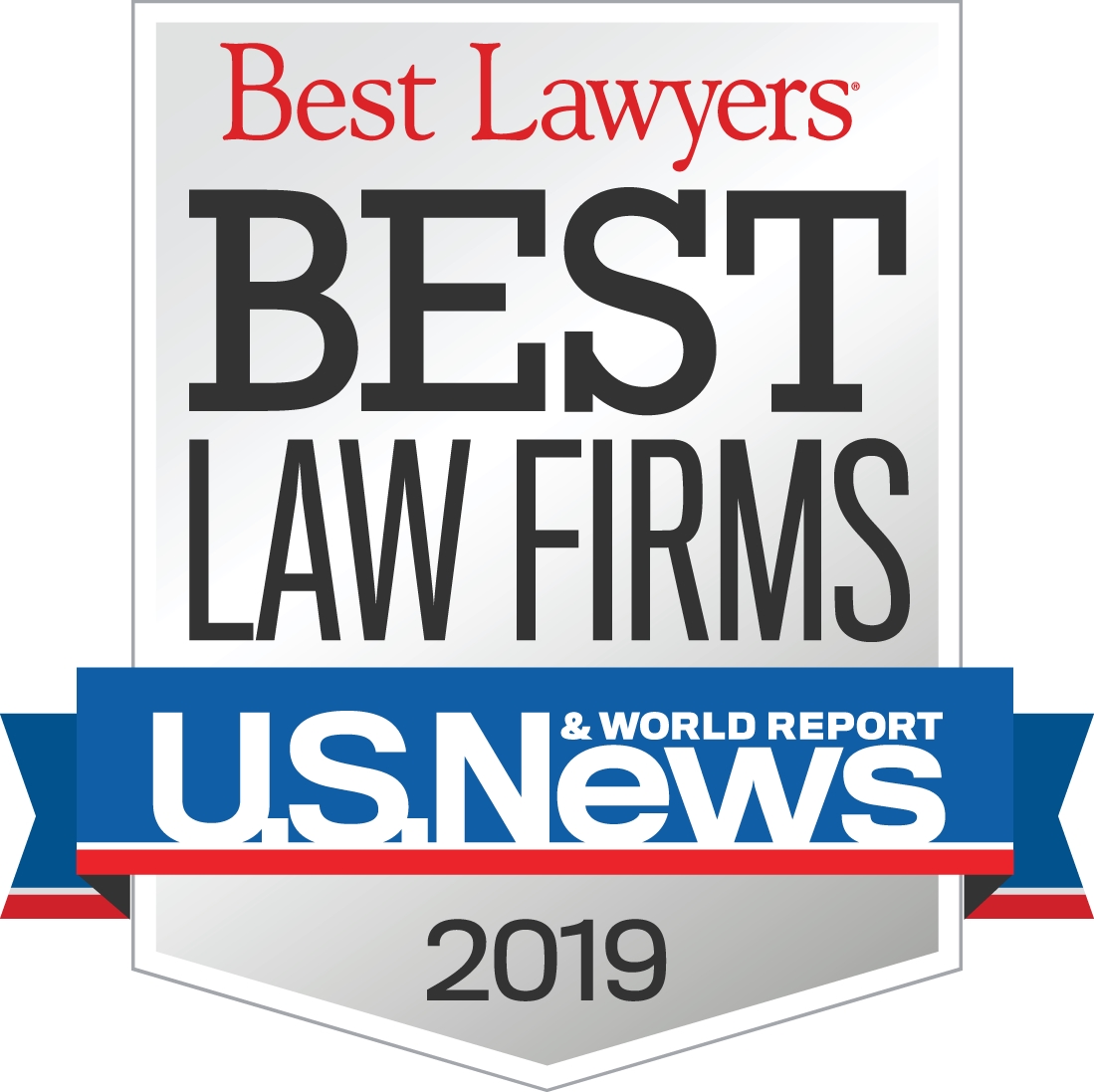 Best Law Firms Badge - 2019