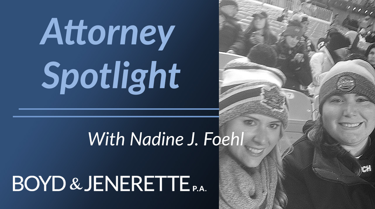 Attorney Spotlight - Nadine Foehl