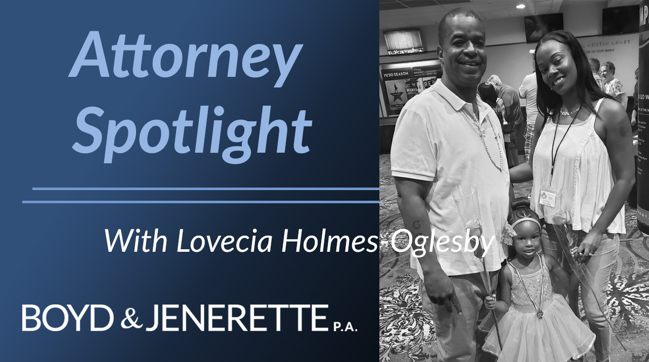 Attorney Spotlight - Lovecia Holmes-Oglesby