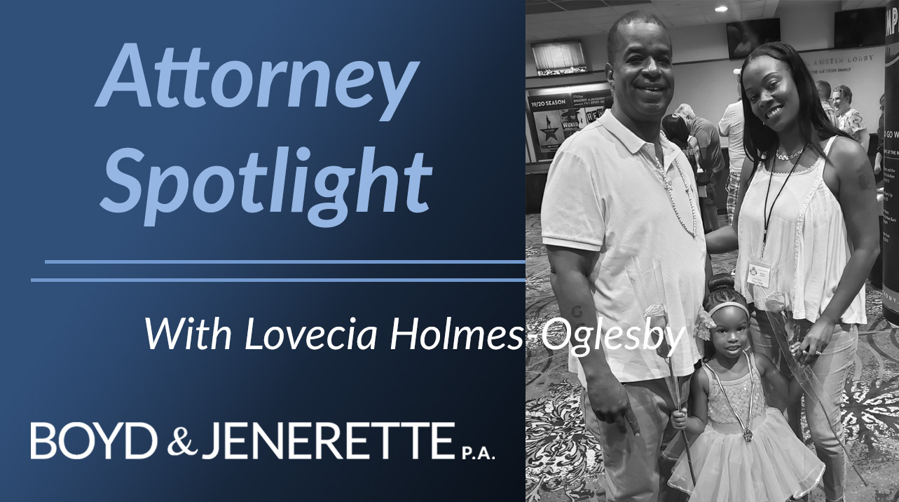 Attorney Spotlight - Lovecia Holmes-Oglesby Attorney Spotlight - Lovecia Holmes-Oglesby