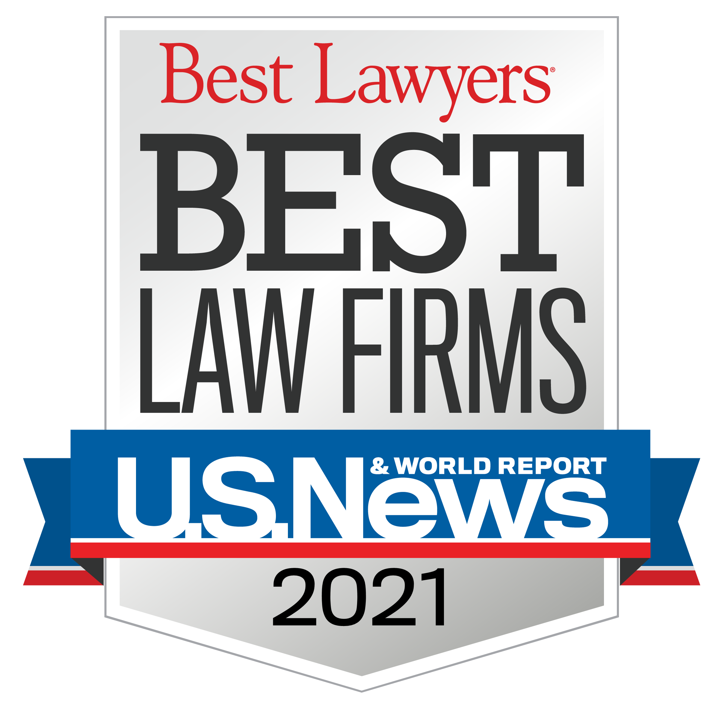 Best Law Firms Badge - 2021