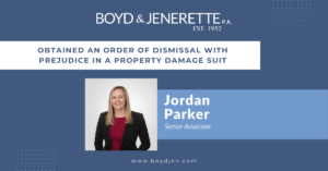 Jordan Parker - Firm News