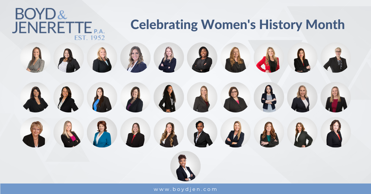 Boyd & Jenerette Women's History Month