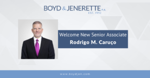 Rodrigo M. Caruço, Senior Associate