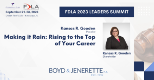 Kansas R. Gooden, 2023 Leaders Summit