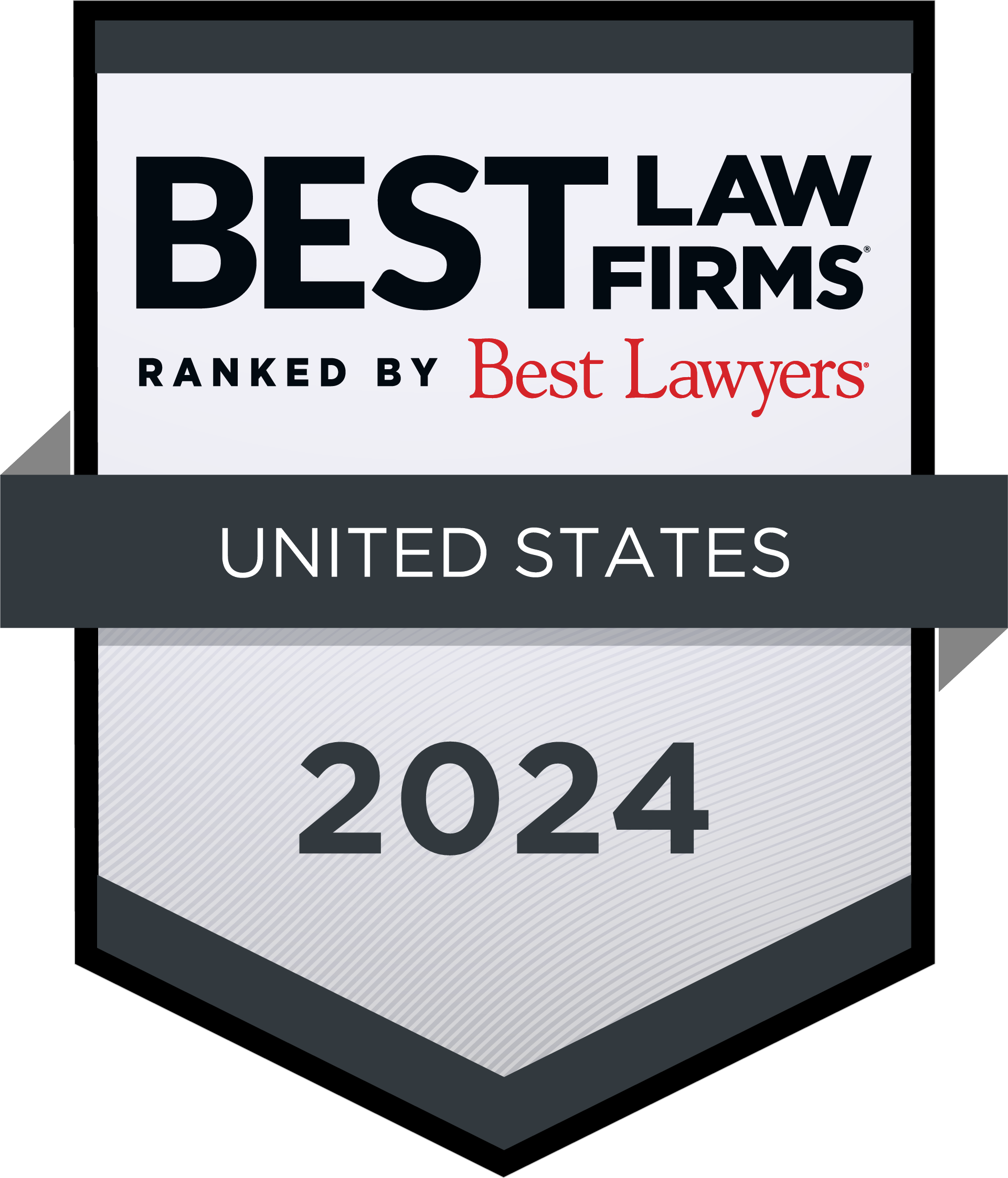 2024 Best Lawyers Best Law Firms - Standard Badge