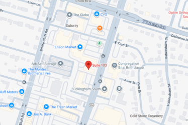 Map of Savannah office